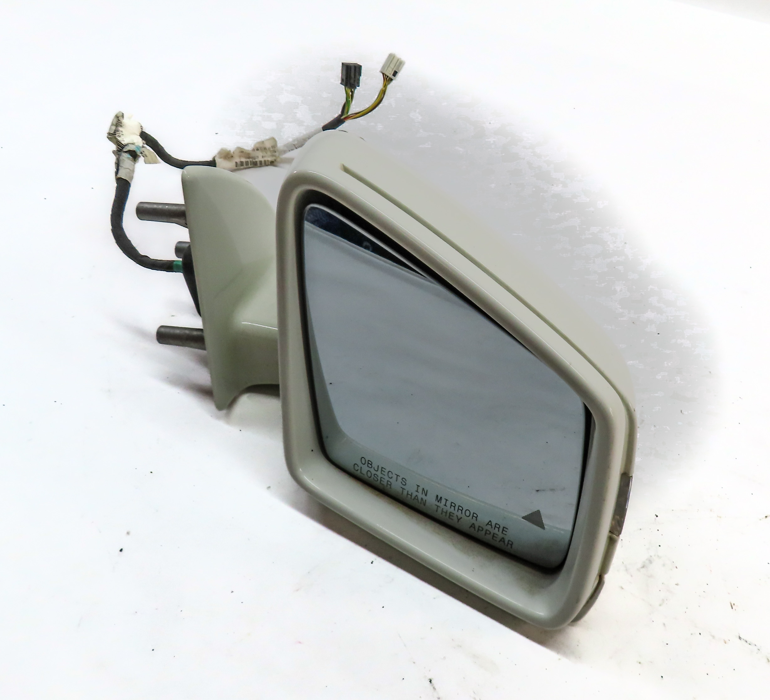 11-12 MERCEDES GL ML CLASS W164 X164 RIGHT P-FOLD AUTODIM MEMORY MIRROR (White) — exact item pictured